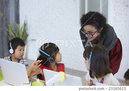 Children's English conversation image Children's English conversation image 23165013