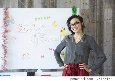 English conversation teacher portrait 23165162