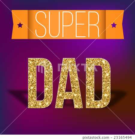 Super dad card with ribbon Super dad card with ribbon 23165494