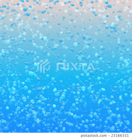 Blue color abstract water bubbles background Blue color abstract water bubbles background 23166331