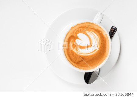 Latte with Heart Design Latte with Heart Design 23166844