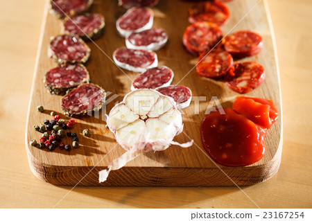 spanish sausages spanish sausages 23167254