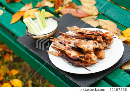 grilled chicken wings grilled chicken wings 23167888