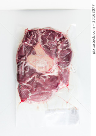 raw steak in vacuum package raw steak in vacuum package 23168077