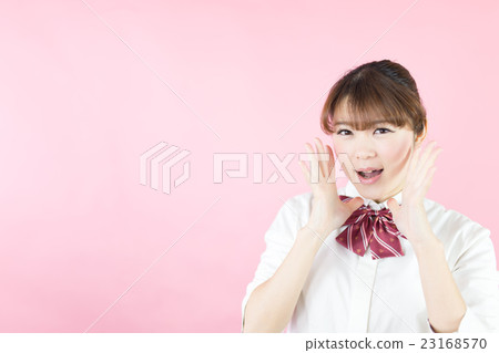Girls' High School Portrait · Yellow Back Girls' High School Portrait · Yellow Back 23168570