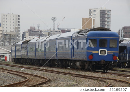 Blue train passenger coaches detained in Oku coach zone 23169207
