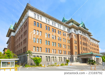 Aichi Prefectural Government Office Main Building - Nagoya Castle Great Cultural Heritage with a Tenrior Wind Roof on a Crown Style - 23169792