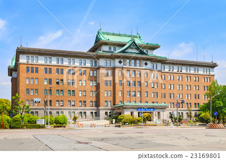 Aichi Prefectural Government Office Main Building - Nagoya Castle Great Cultural Heritage with a Tenrior Wind Roof on a Crown Style - Aichi Prefectural Government Office Main Building - Nagoya Castle Great Cultural Heritage with a Tenrior Wind Roof on a Crown Style - 23169801