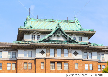 Aichi Prefectural Government Office Main Building - Nagoya Castle Great Cultural Heritage with a Tenrior Wind Roof on a Crown Style - 23169818