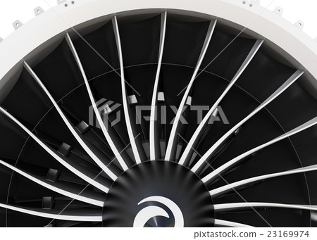 Jet fan engine blade Jet fan engine blade 23169974