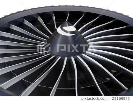 Jet fan engine blade Jet fan engine blade 23169975