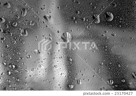 Water Droplet on the glass 23170427