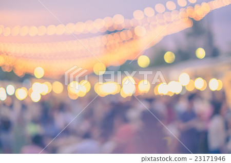 blur people in night market or open street market 23171946