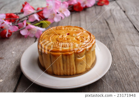 Festival moon cake china dessert 23171948