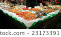 Seafood market Europe (Spain Barcelona Boqueria market) Seafood market Europe (Spain Barcelona Boqueria market) 23173391