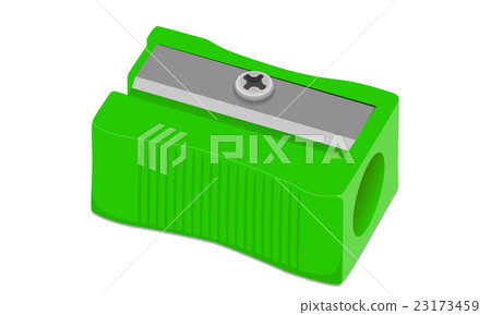 Vector Sharpener Pencil green Vector Sharpener Pencil green 23173459