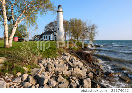 Pointe aux Barques Lighthouse, built in 1848 Pointe aux Barques Lighthouse, built in 1848 23174032