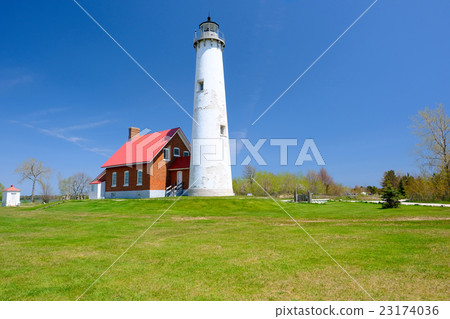 Tawas Point Lighthouse, built in 1876 Tawas Point Lighthouse, built in 1876 23174036