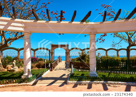 Picturesque Marina d'Or garden Picturesque Marina d'Or garden 23174340