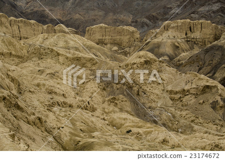 Beautiful aerial view of moonland  23174672