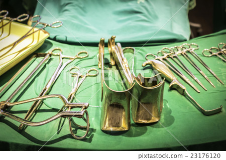 Blur medical instruments 23176120