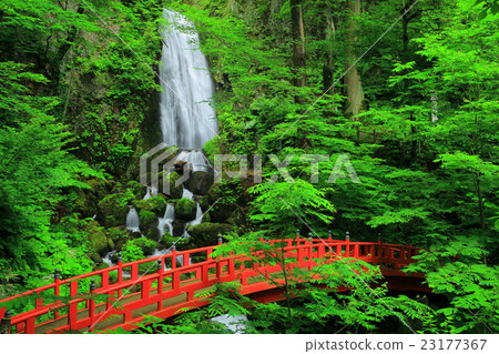 Hachimantai waterfall of Iwate prefecture Hachimantai waterfall of Iwate prefecture 23177367