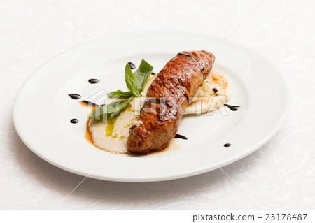 roasted pork with sauce roasted pork with sauce 23178487