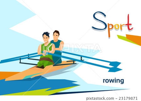 Disabled Athletes Rowing Sport Competition 23179871