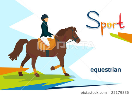 Disabled Athlete Equestrian Horse Sport Disabled Athlete Equestrian Horse Sport 23179886