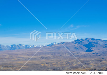 View from the summit of Mount John,New Zealand. 23182806