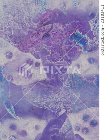 art nouveau secession style portrait of lilac art nouveau secession style portrait of lilac 23183411