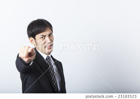 Angry businessman Angry businessman 23183523