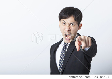 Angry businessman 23183527