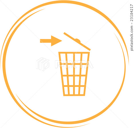 recycling bin. 23184217