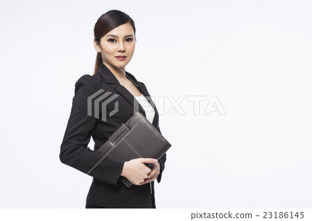 Office Lady facing camera Office Lady facing camera 23186145