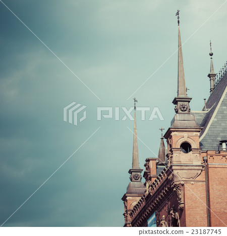 Traditional architecture in Torun, Poland. 23187745