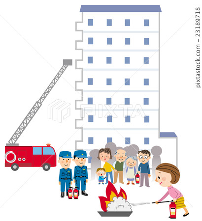 公寓的消防培訓 23189718