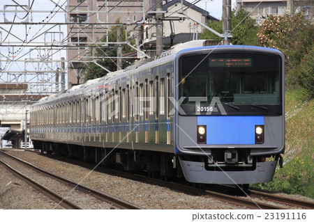 [SS] Seibu Shinjuku Line 20050 series (8-car train at each stop) 23191116