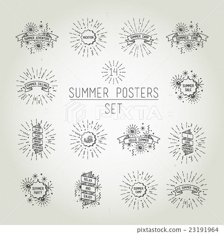 Collection of universal summer posters 23191964