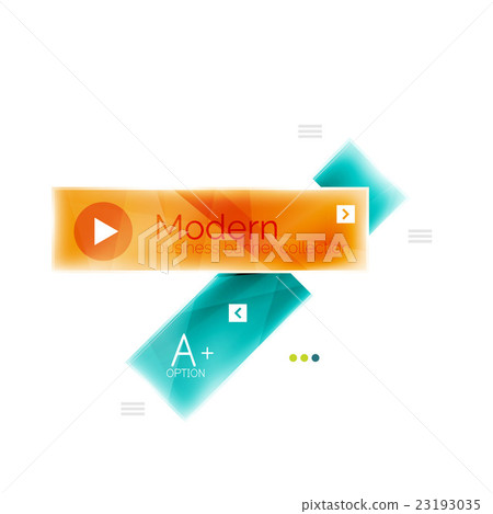 Colorful stripes glass geometric infographics Colorful stripes glass geometric infographics 23193035