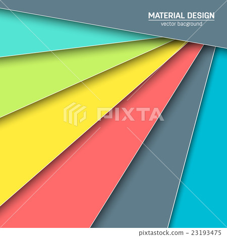 Vector material design background. Abstract 23193475