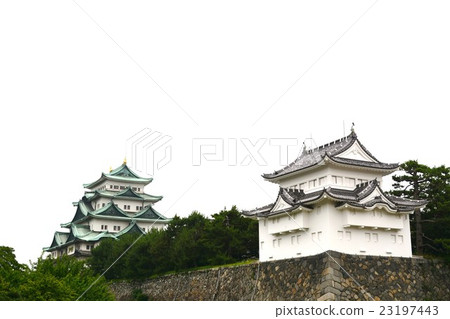 Nagoya castle castor tower gate 23197443