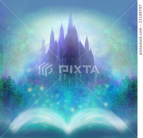 Magic world of tales, fairy castle  23199797
