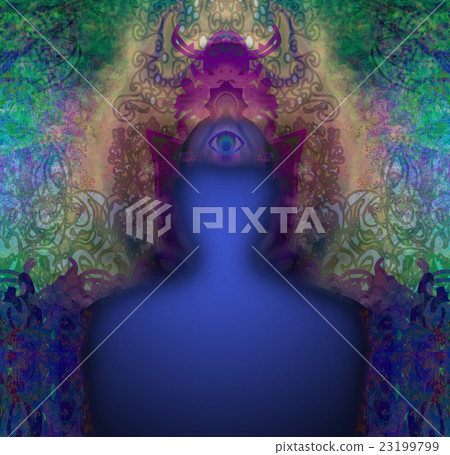 man with third eye, psychic supernatural senses man with third eye, psychic supernatural senses 23199799