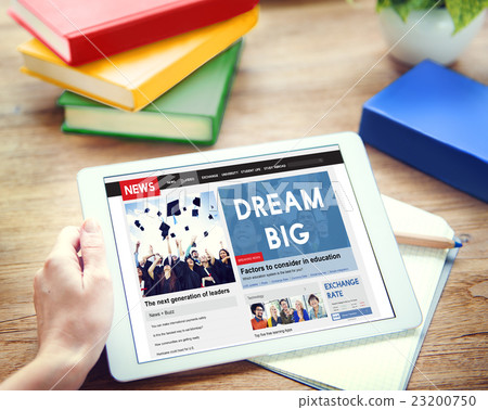 Dream Big Dreaming Dream Believe Goal Hopeful Concept 23200750