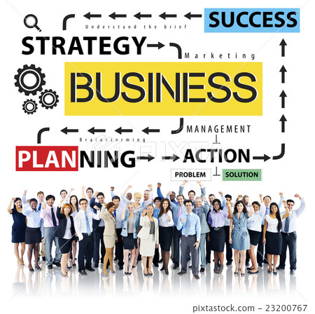 Business Planning Strategy Success Action Concept 23200767
