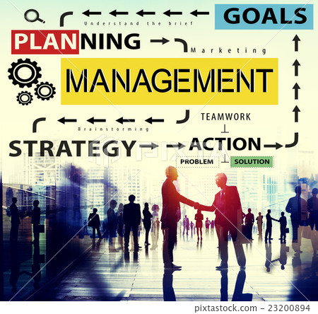 Management Organization Strategy Process Controlling Concept Management Organization Strategy Process Controlling Concept 23200894