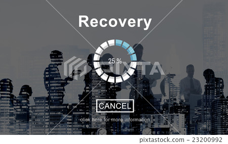 Recovery Crisis Processing Loading Icon Concept 23200992