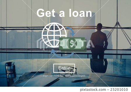 Loan Banking Capital Debt Economy Money Borrow Concept Loan Banking Capital Debt Economy Money Borrow Concept 23201010