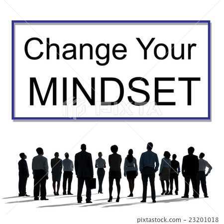 Change Your Mindset Attitude Focus Optimistic Concept 23201018